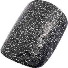 Lionesse 4432 Siyah Simli Glitter Seri Takma Tırnak