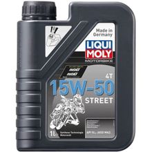 Liqui Moly 15W50 Street 4T 1 lt Motor Yağı