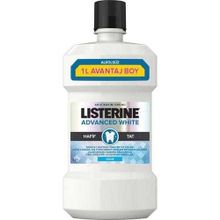 Listerine 1 Litre Advanced White Hafif Tat Ağız Bakım Suyu