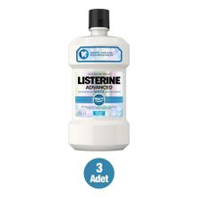 Listerine 3x500 ml Advanced White Hafif Tat Ağız Bakım Suyu