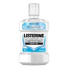 Listerine Advanced Listerin Beyazlatıcı Nane Aromalı 1000 ml Ağız Bakım Suyu