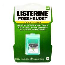 Listerine Freshburst Pocketpaks Taze Nefes İçin 24 Adet Nefes Şeritleri