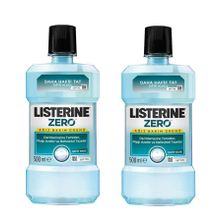 Listerine Zero 2 Adet 500 ml Alkolsüz Ağız Bakım Suyu