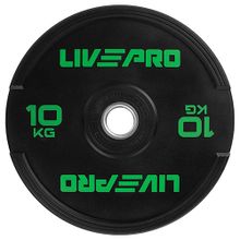Livepro LP8331-10 10 kg Kauçuk Bumper Plaka