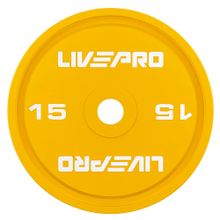 Livepro LP8334 15 kg Powerlifting Yarışma Plaka