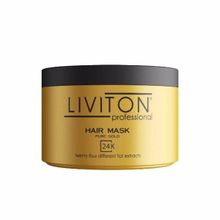 Liviton Professional Pure Gold 24K 300 ml Altın Saç Maskesi