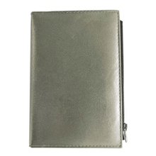 Lizy Aynalı Fermuarlı Gold 120 Yaprak 14x20 cm Çizgili Defter