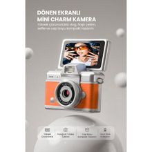 Lk-027 Turuncu Mini Dijital Kamera