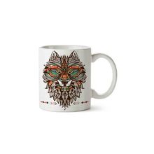 Lobo Tribal Baskılı Kupa