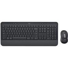 Logitech 920-011000 MK650 Signature Siyah Kablosuz Q Klavye Mouse Seti