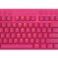 Logitech 920-012159 G Pro X Lightspeed Kablosuz Q Magenta Kırmızı Oyuncu Klavyesi