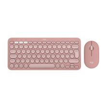 Logitech 920-012247 Pebble 2 Rose Multi Device Bluetooth Klavye Mouse Setİ