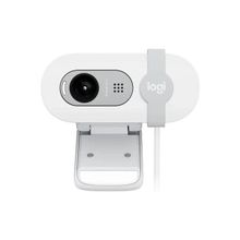 Logitech 960-001617 V-U0072 Brio 100 Gizlilik Kapaklı 1080P Webcam Beyaz Mikrofonlu Full HD Web Kamerası
