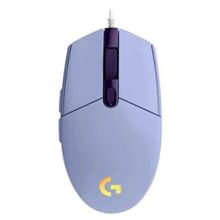 Logitech G203 910-005853 Lila Lightsync Kablolu Gaming Mouse