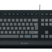 Logitech K280E Siyah Kare Tuş Tasarımı Kablolu Klavye