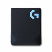 Logitech Kare Boy Ergonomik Suya Tere Dayanıklı Bileklikli Siyah Mouse Pad