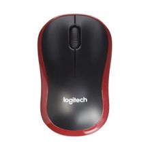 Logitech M185 910-002237 Kırmızı Optik Kablosuz Mouse
