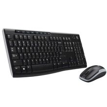 Logitech MK270 920-004525 Siyah Kablosuz Q Klavye Mouse Set