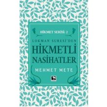 Lokman Suresi'den Hikmetli Nasihatler - Hikmet Serisi 2 - Çınaraltı Yayınları