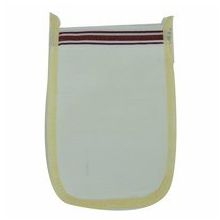 LokmanAvm Beyaz 16x25 cm İpek Sırt ve Vücut Kesesi