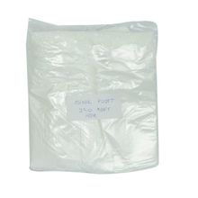 LokmanAvm Ekonomik Mini Boy 30X20 cm İnce Beyaz 250 Adet 1 Paket Atlet Hışır Poşet
