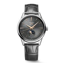 Longines L4.815.4.52.2 Flagship Heritage Moonphase Erkek Kol Saati