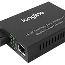 Longline 1310/1550NM 10-100-1000M WDM Bıdı 20 km SC LNG-8110GSB-11-20A/B-AS 868213800046 Media Converter