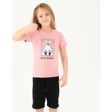 Looney Tunes L1589-2 Kız Çocuk Tişört Gül - Rose - 2 - 3 Yaş