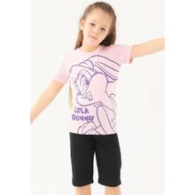 Looney Tunes L1591-2 Açık Pembe Kız Çocuk T-shirt