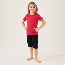 Looney Tunes L1591-2 Kız Çocuk Tişört Açık Pembe - Vişne - 2 - 3 Yaş