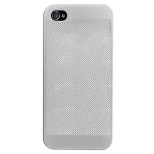 Loopee iPhone 4 / 4S Point Gri Sert Arka Kapak Kılıf