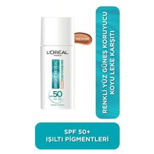 L'Oréal Paris Bright Reveal SPF50+ Koyu Leke Karşıtı Renkli Fluid 50 ml Günlük Yüz Güneş Kremi