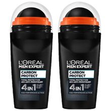 L'Oréal Paris Men Expert Carbon Protect Anti Perspirant 50 ml 2'li Roll On Seti