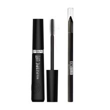 L'Oréal Paris Telescopic Lift Maskara 900 Deep Onyx Siyah Tattoo Liner Jel Göz Kalemi