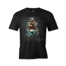 Lord PH-201 Siyah Assassin's Creed 2 Erkek T-Shirt