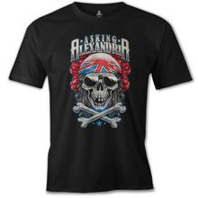 Lord T-Shirt Asking Alexandria - Skull Siyah Erkek T-shirt