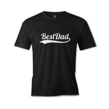 Lord T-Shirt Best Dad Ever Siyah Erkek T-shirt