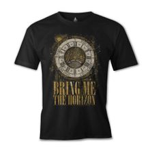 Lord T-Shirt Bring me the Horizon - Clock Siyah Erkek T-shirt