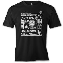 Lord T-Shirt BTS - 57152 Siyah Erkek T-shirt