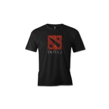Lord T-Shirt Dota 2 - Logo2 Siyah Erkek T-shirt