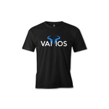 Lord T-Shirt ES-1060 Siyah Tenis Vamos Erkek T-shirt