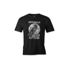 Lord T-Shirt ES-1269 Siyah Stone Sour Crow Erkek T-shirt