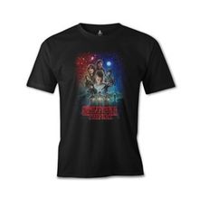 Lord T-Shirt ES-1284 Siyah Stranger Things Moonlight Erkek T-shirt