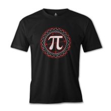 Lord T-Shirt ES-1306 Siyah Matematik Pi 9 Erkek T-shirt