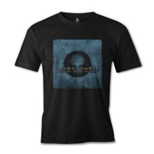 Lord T-Shirt ES-1345 Siyah Dark Oath When Fire Erkek T-shirt