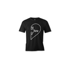 Lord T-Shirt ES-1528 You Complete Lete Siyah Erkek T-Shirt