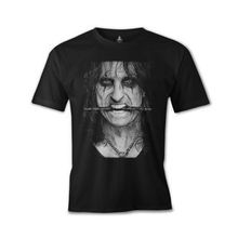 Lord T-Shirt ES-254 Siyah Alice Cooper Erkek T-shirt