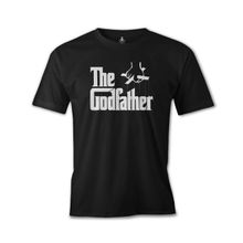 Lord T-Shirt ES-417 Siyah The Godfather Logo Erkek T-shirt