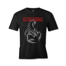 Lord T-Shirt ES-468 Siyah Scorpions Scorpion Erkek T-shirt