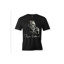 Lord T-Shirt ES-668 Siyah Charles Bukowski Erkek T-shirt